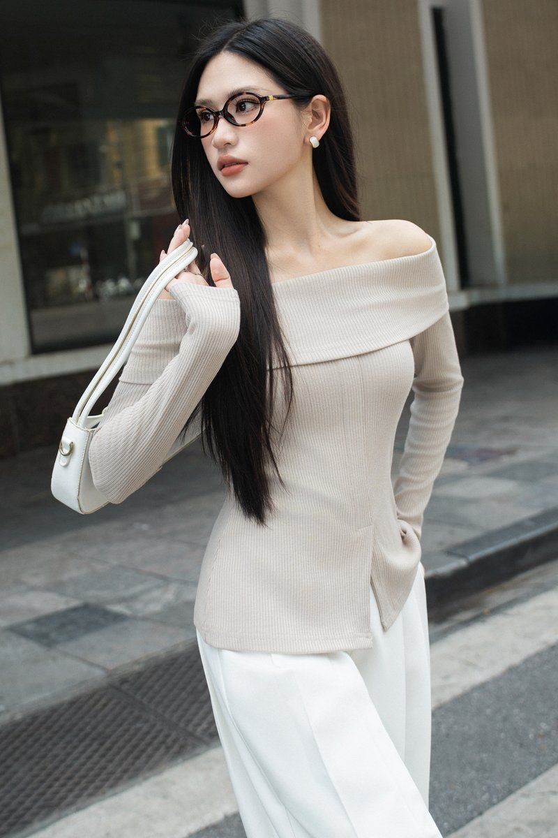 ODESSA OFF SHOULDER TOP (DESERT)