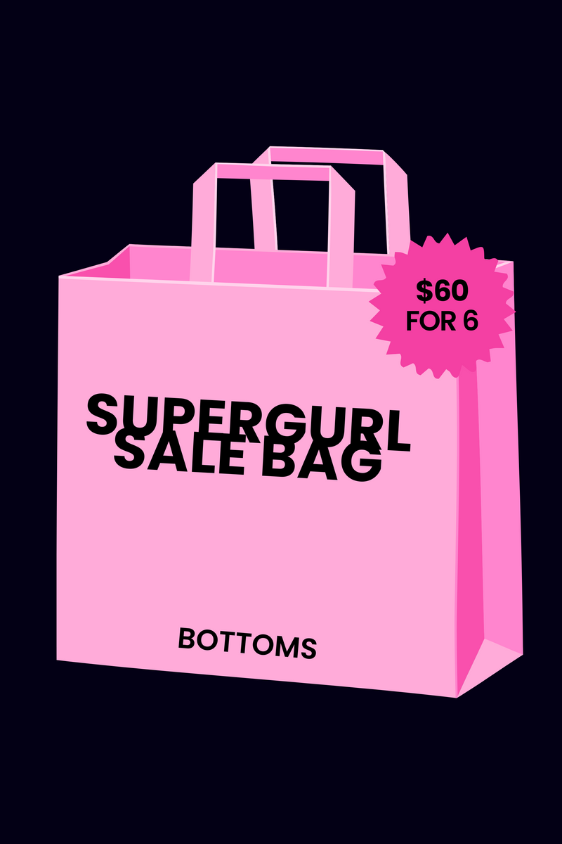 SUPERGURL SALES BAG (BOTTOMS ONLY)
