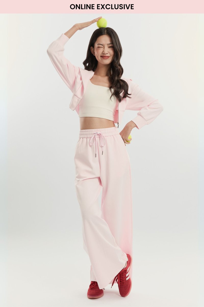 PANDRA POCKET JOGGERS (LIGHT PINK)