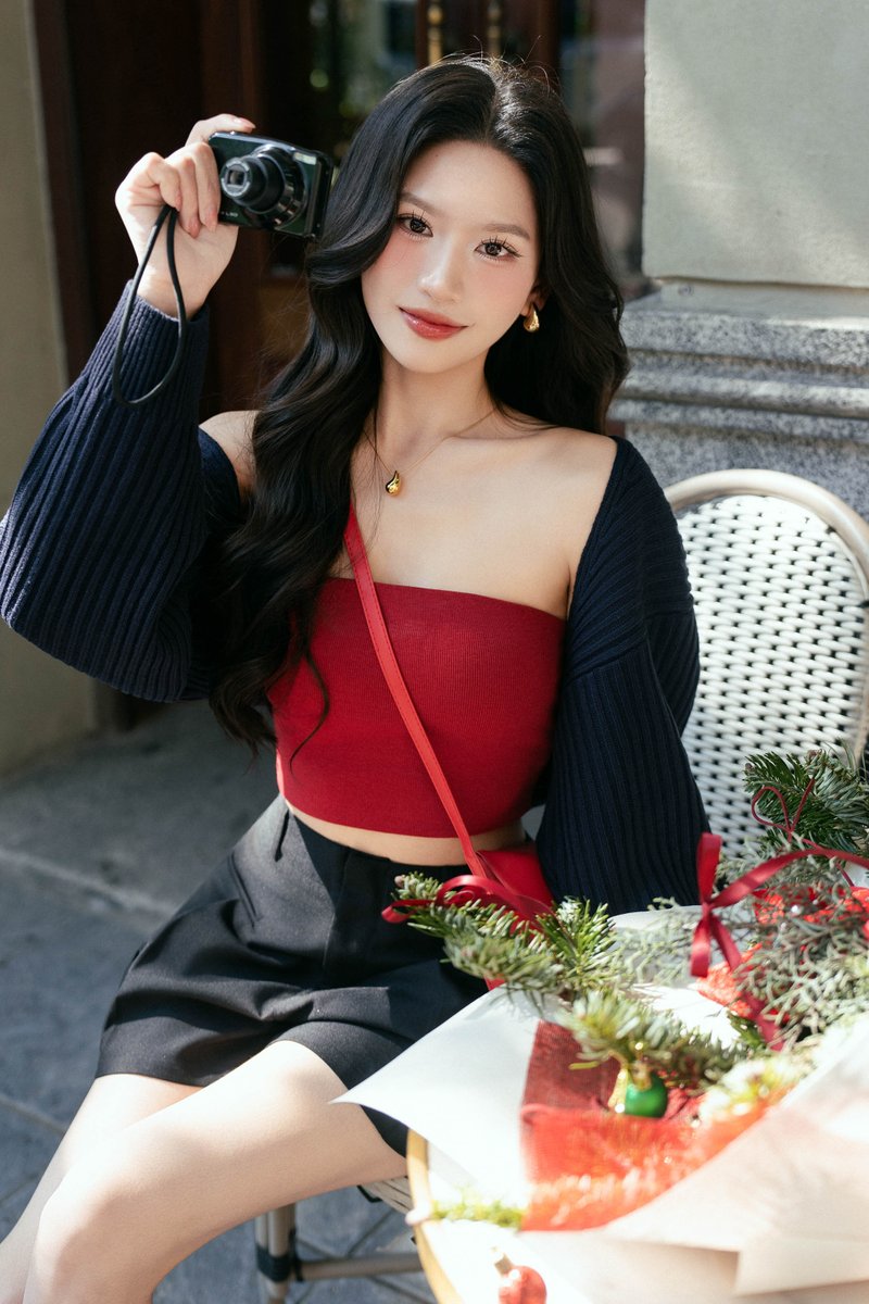 PAPI PADDED TUBE TOP (RED)