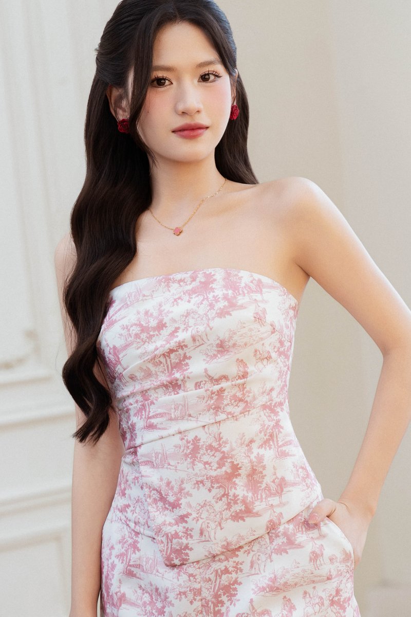 VIOR TUBE PADDED TOP (PINK)