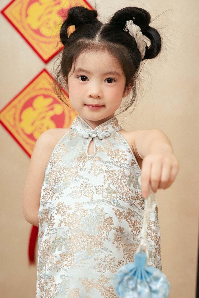 SIOR BB GIRL DRESS (GREEN)