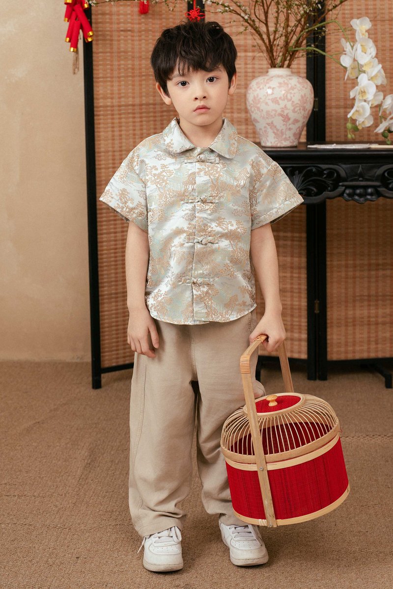 SIOR BB BOY SHIRT (GREEN)