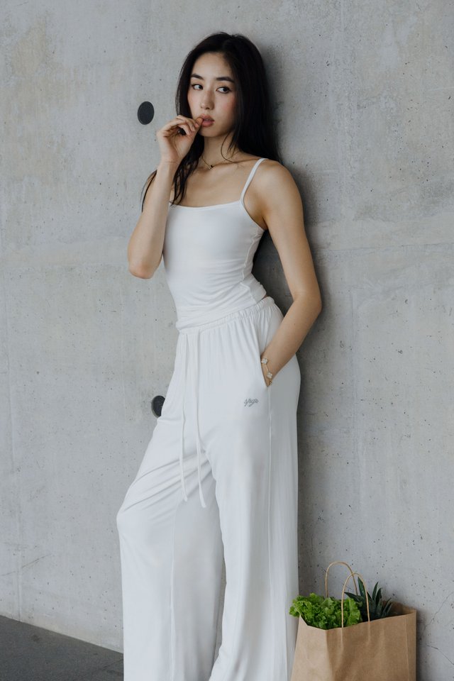 *BACKORDER* CASEY CAMI PADDED TOP (WHITE)