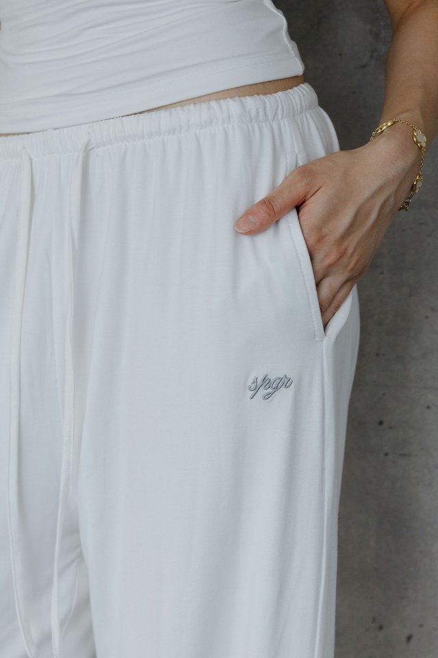 *BACKORDER* CASEY CAMI PADDED TOP (WHITE)