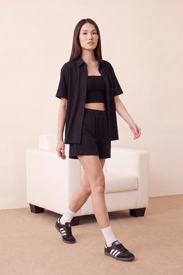 RIO RUNNER SHORTS (BLACK)