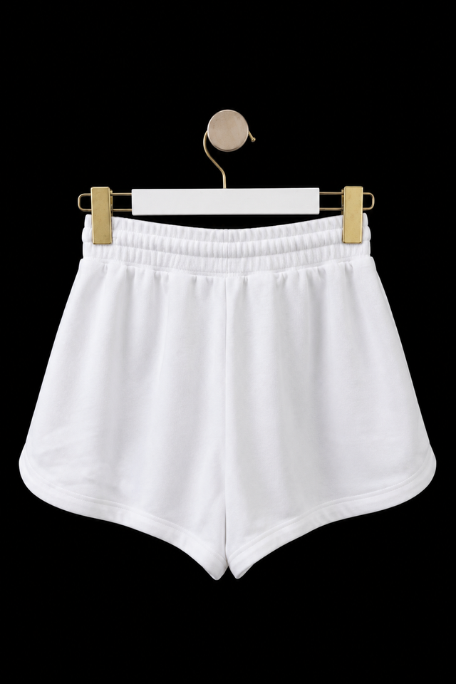 ROMI RUNNER SHORTS (WHITE)