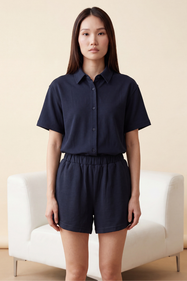 RIO RUNNER SHORTS (NAVY)