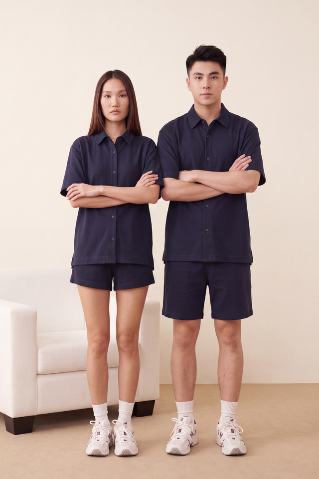 SYLER MENS SHORTS (NAVY)