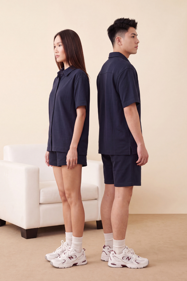 SYLER MENS SHORTS (NAVY)