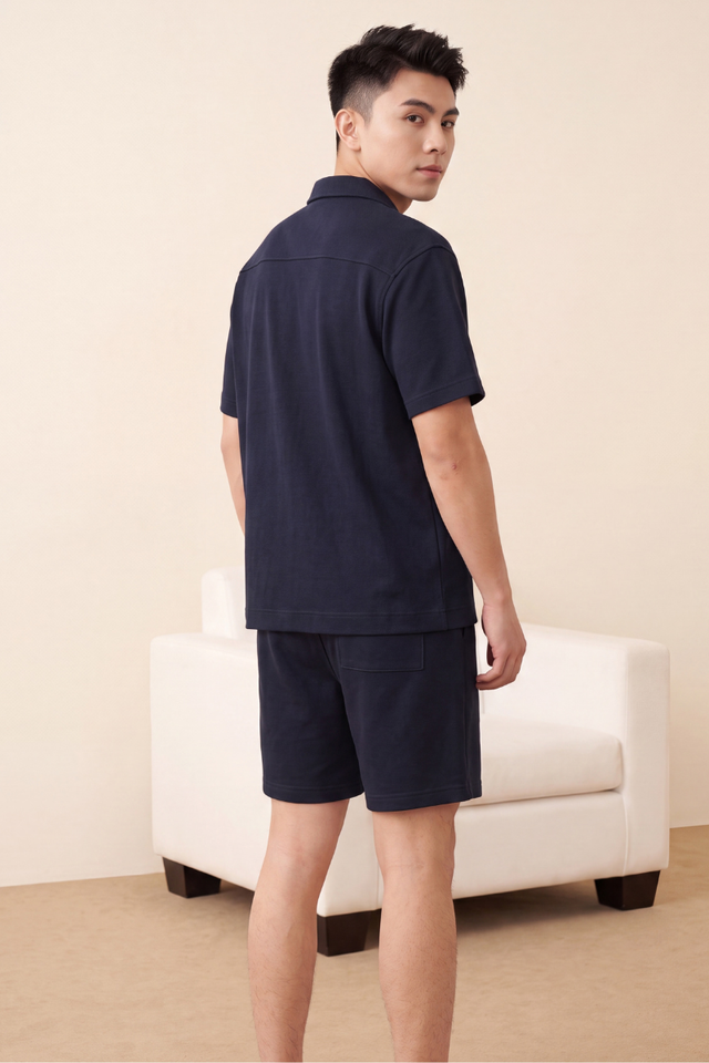 SYLER MENS SHORTS (NAVY)