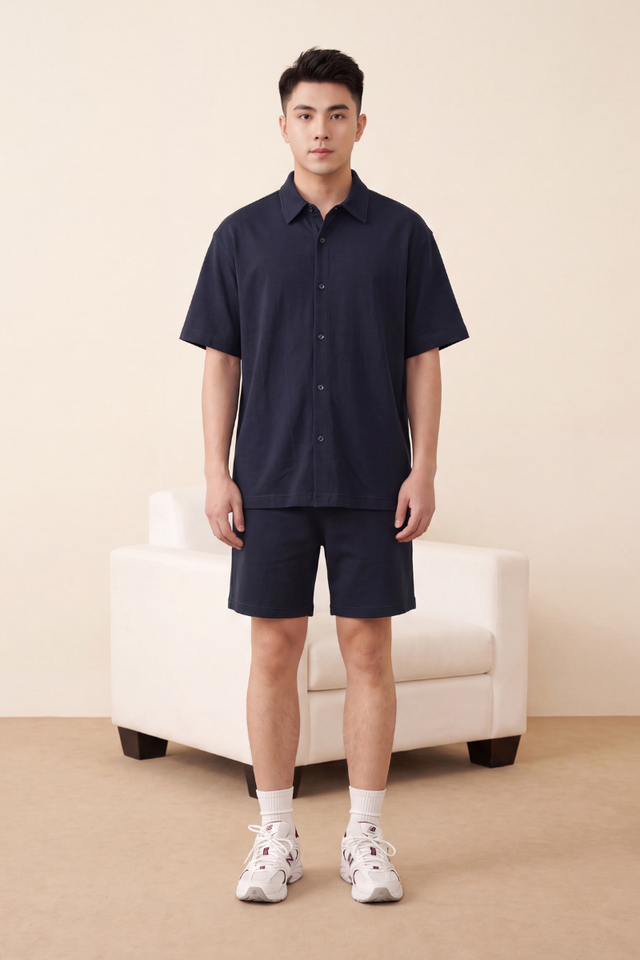 SYLER MENS SHORTS (NAVY)