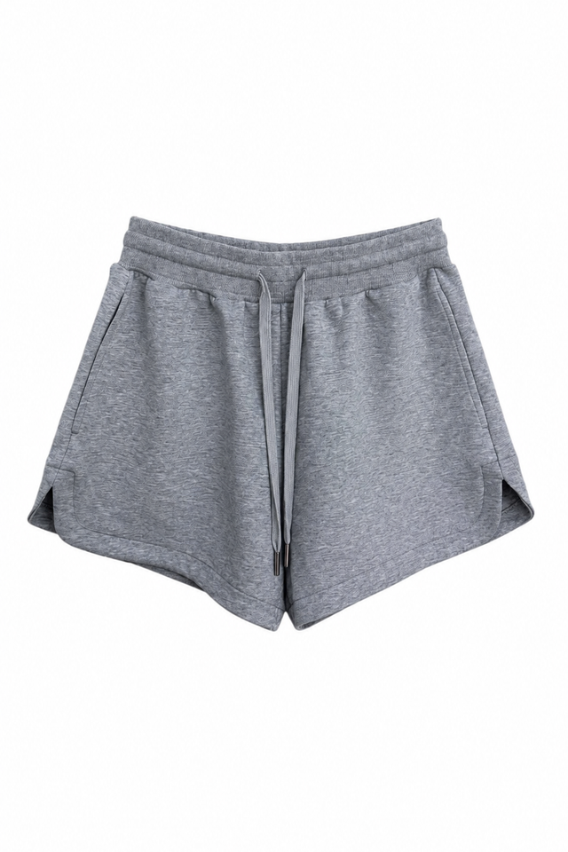 ROMI RUNNER SHORTS (DARK HEATHER GREY)
