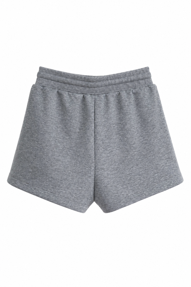 ROMI RUNNER SHORTS (DARK HEATHER GREY)