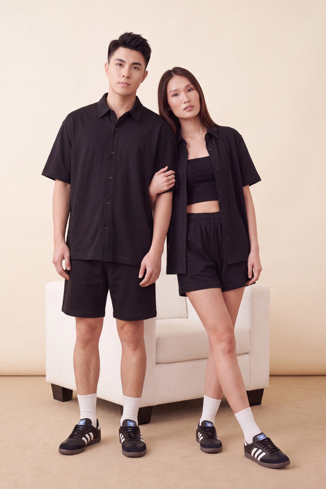 RIO RUNNER SHORTS (BLACK)