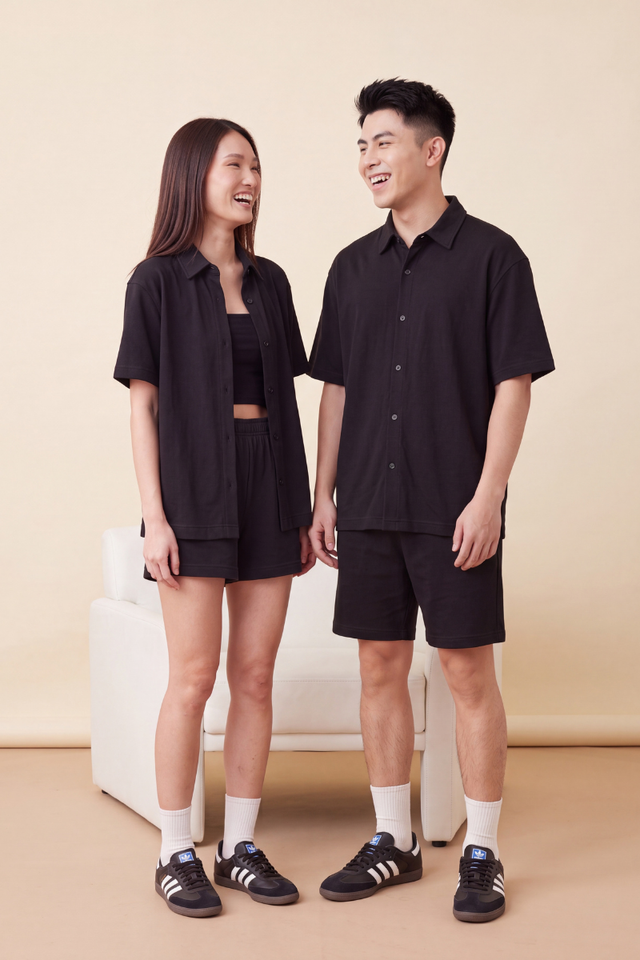 SYLER MENS SHORTS (BLACK)