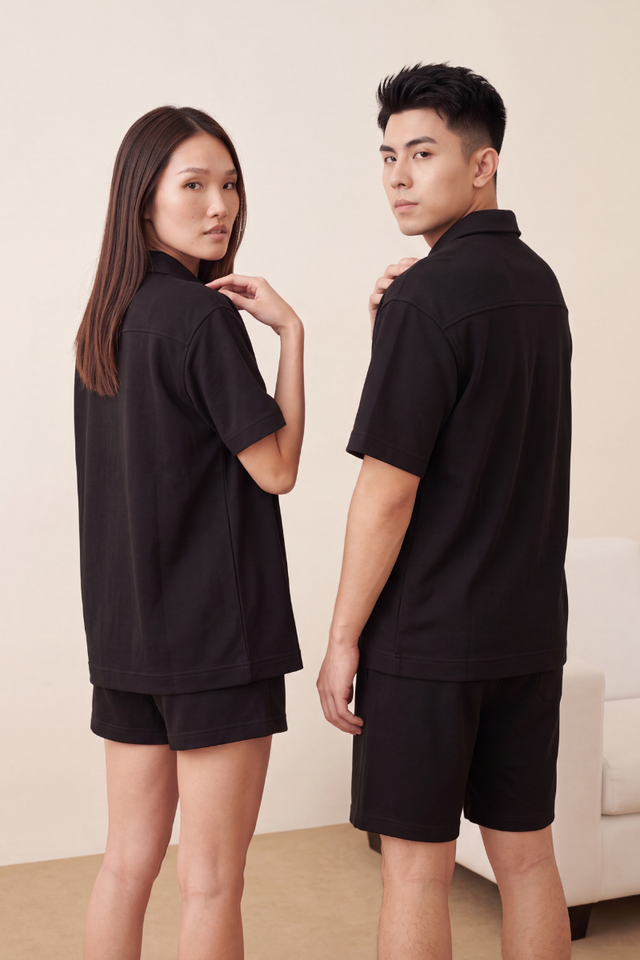 SYLER MENS SHORTS (BLACK)