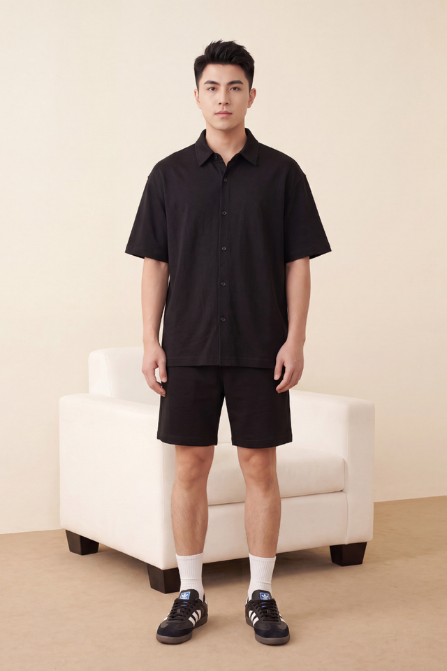 SYLER MENS SHORTS (BLACK)