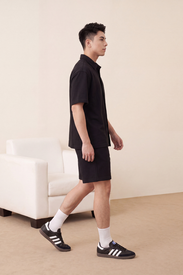 SYLER MENS SHORTS (BLACK)