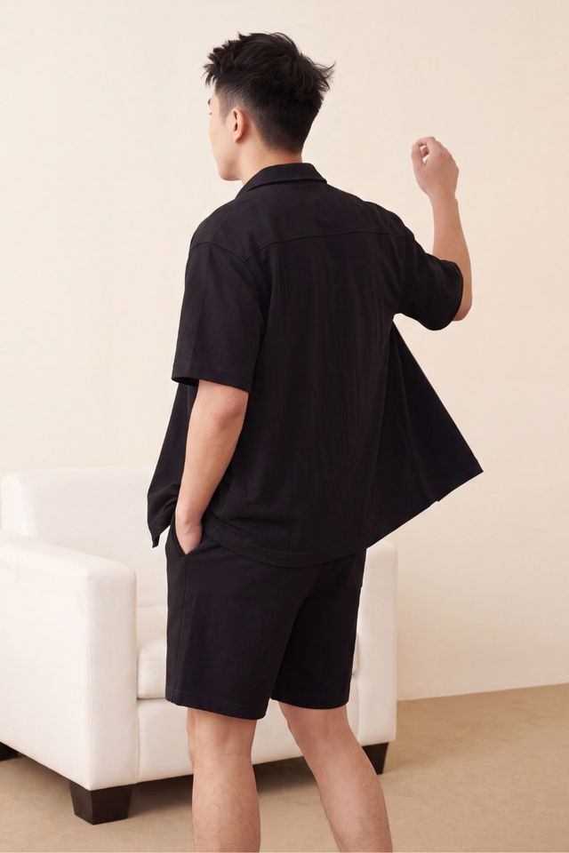 SYLER MENS SHORTS (BLACK)