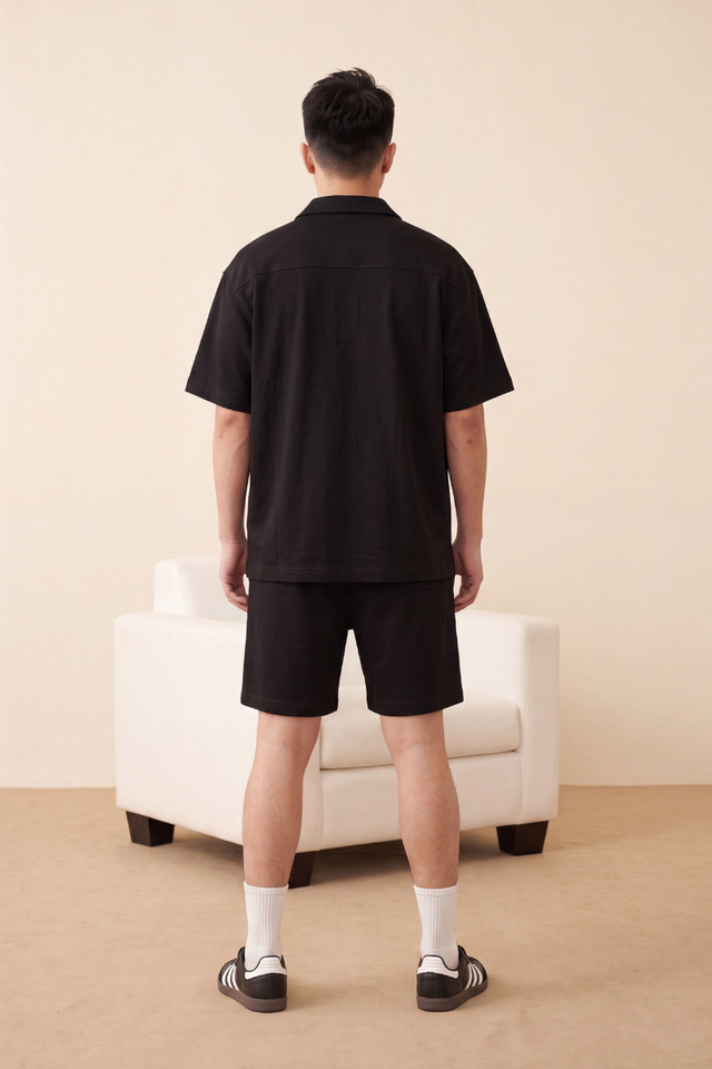 SYLER MENS SHORTS (BLACK)
