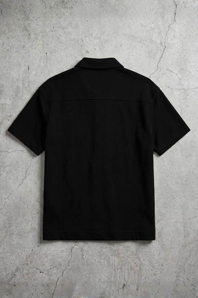 SOPHIE SHORT SLEEVE SHIRT (BLACK)