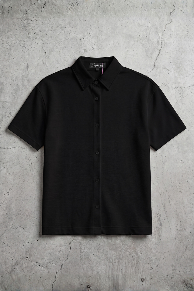 SOPHIE SHORT SLEEVE SHIRT (BLACK)