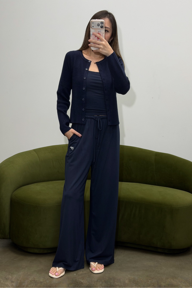 COZY CARDIGAN (NAVY)