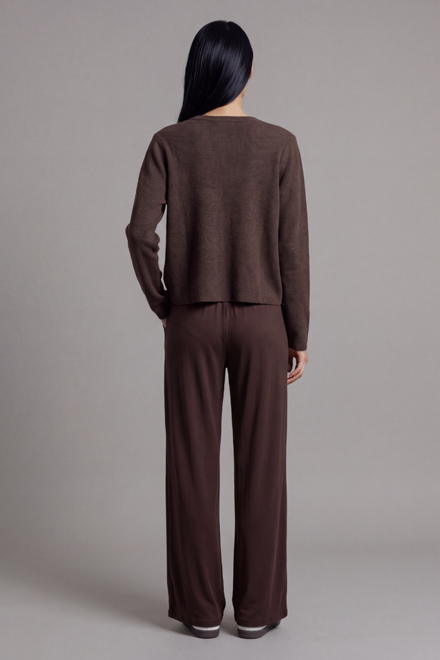 COZY CARDIGAN (BROWN)