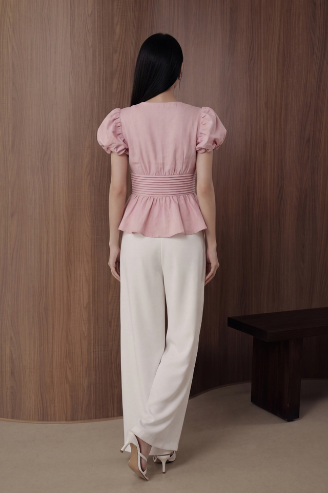SANDRA PADDED TOP (PINK)