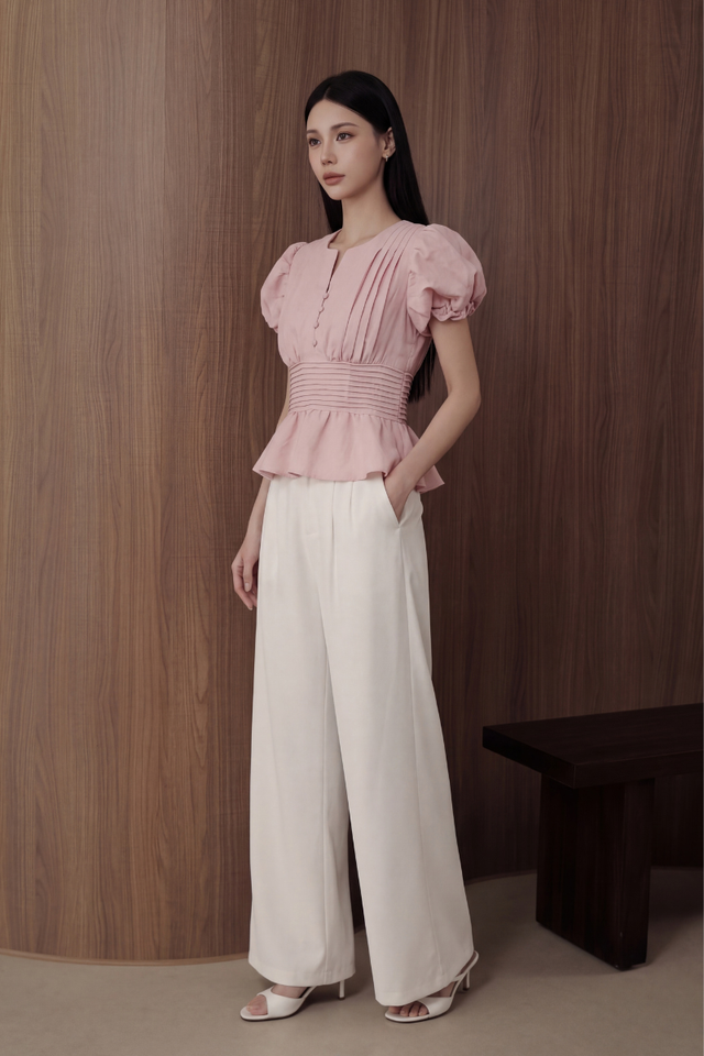 SANDRA PADDED TOP (PINK)