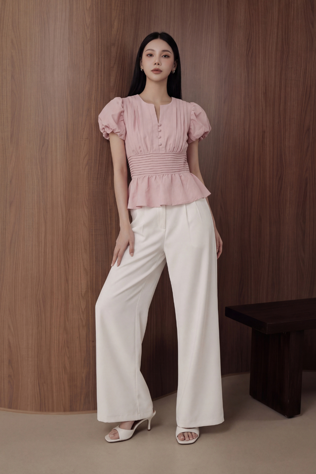 SANDRA PADDED TOP (PINK)