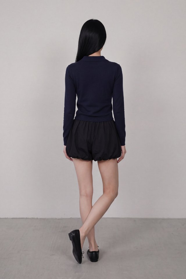 PARRY POLO LONG SLEEVE SHIRT (NAVY)