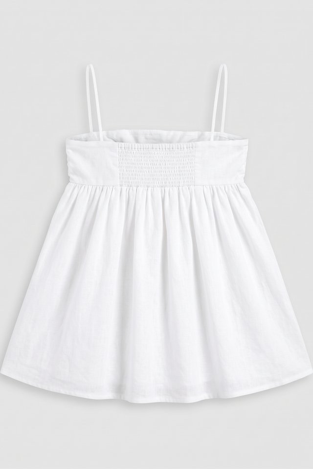 TAHARA TUNIC PADDED TOP (WHITE)