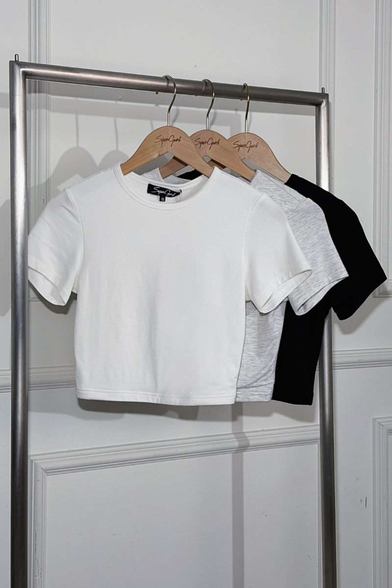 BINA BABY TEE (BLACK)
