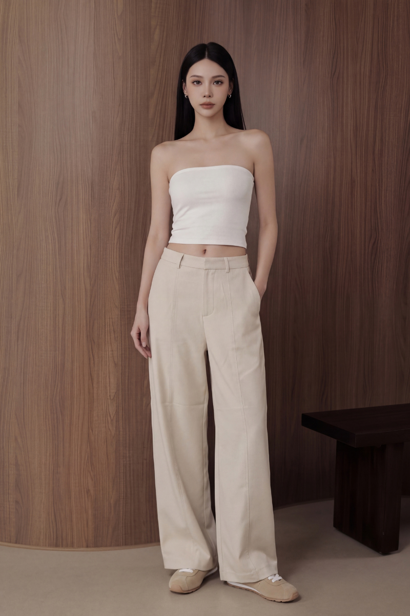 BETHANY WIDE LEG PANTS (NUDE)