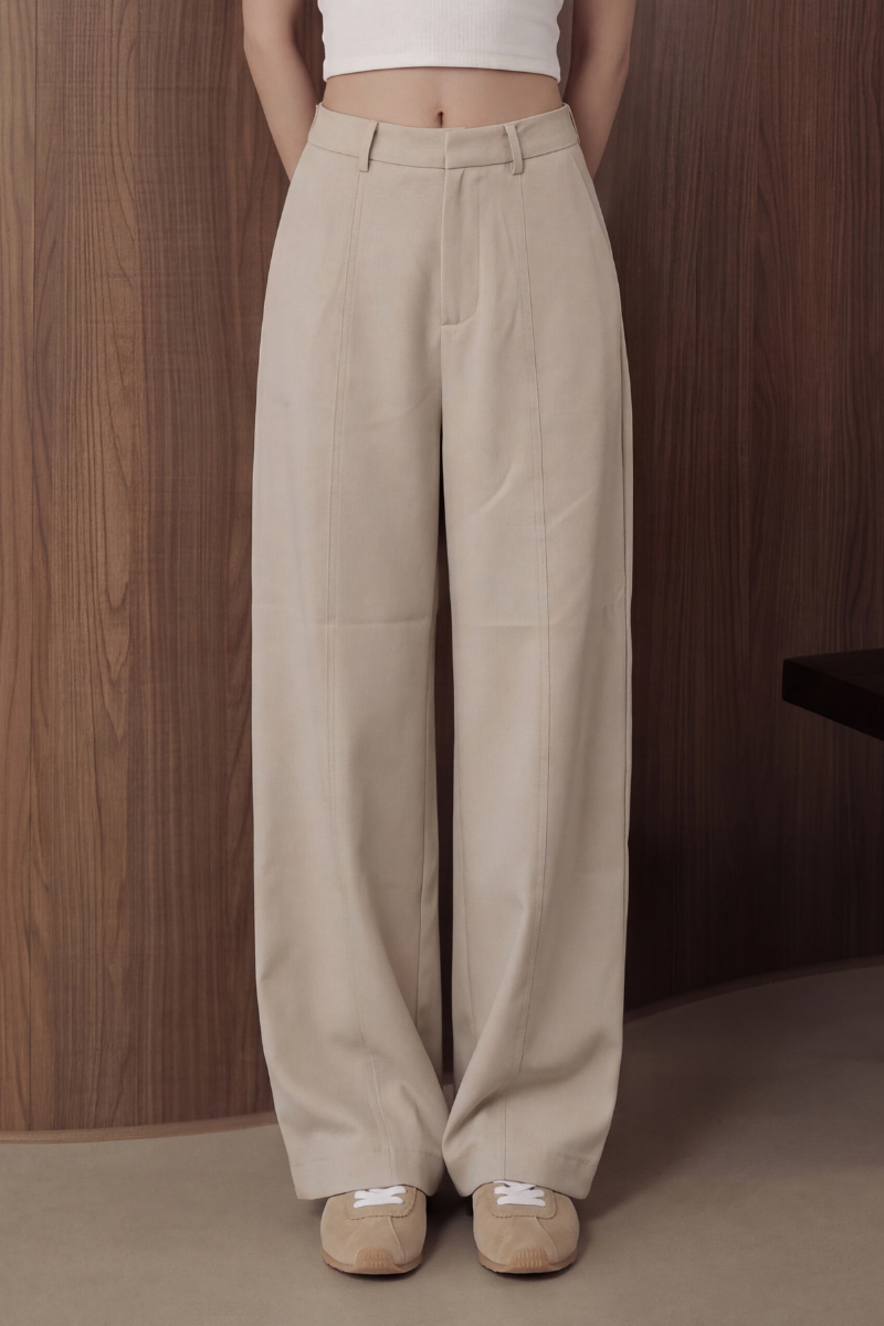 BETHANY WIDE LEG PANTS (NUDE)
