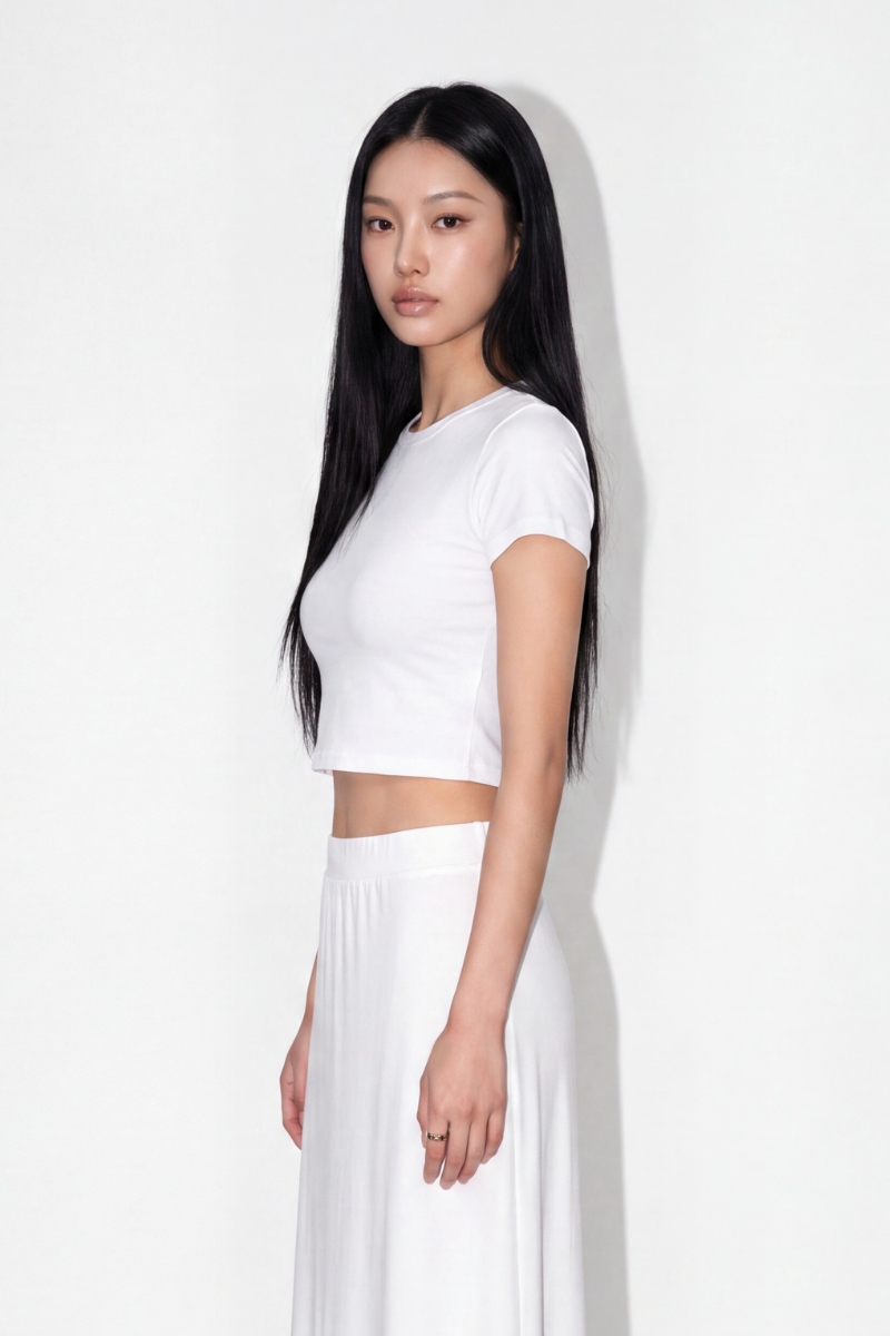 BINA BABY TEE (WHITE)