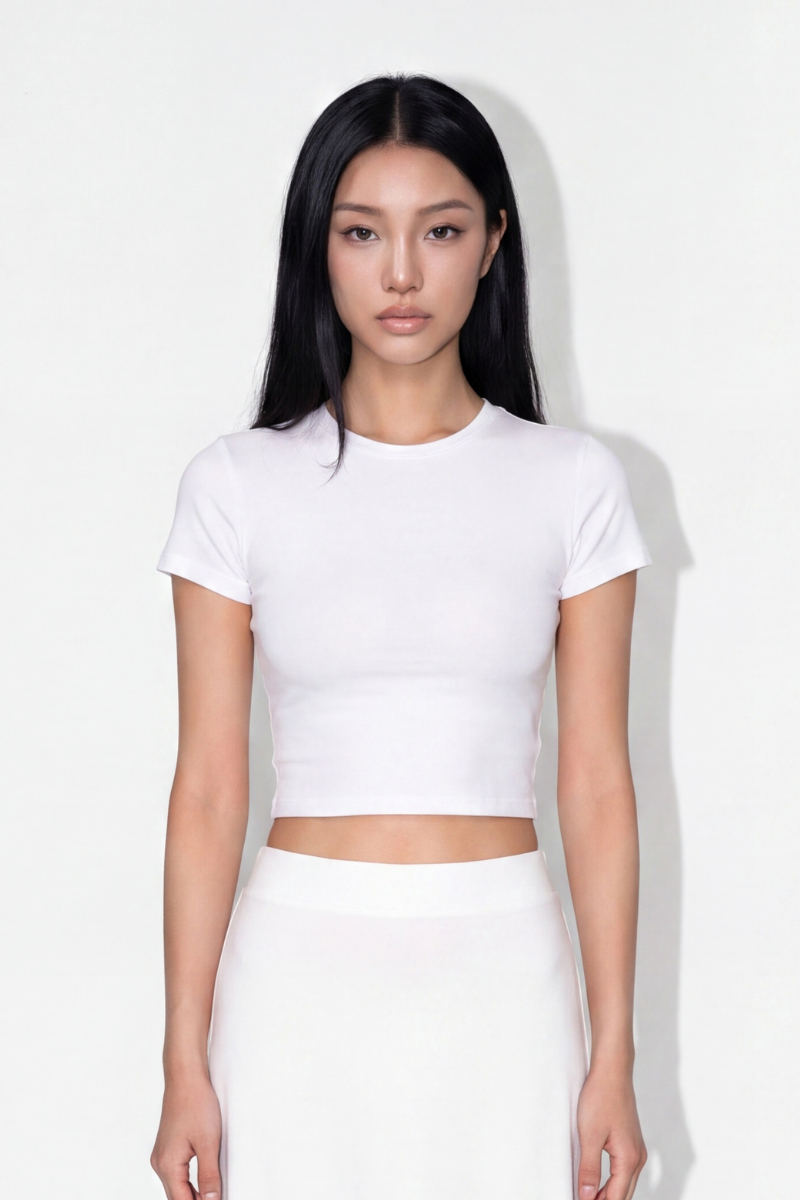 BINA BABY TEE (WHITE)