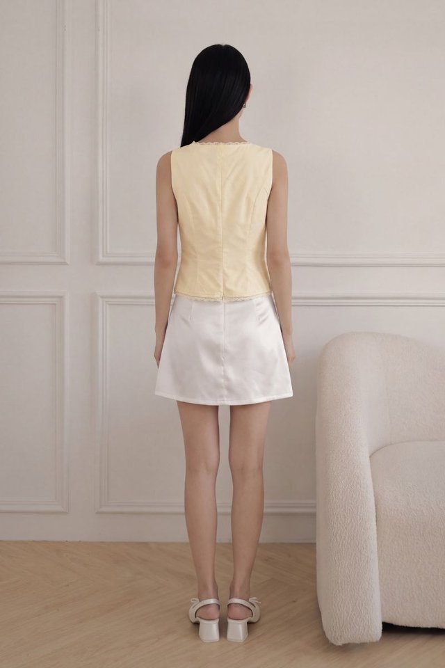 LEONIE LACE TOP (YELLOW)