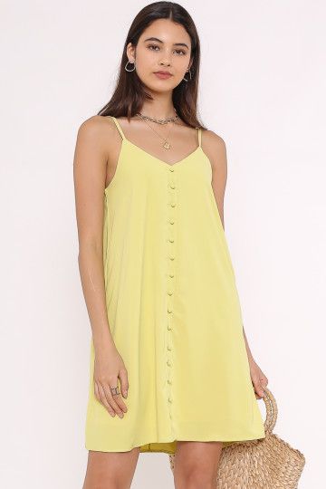 POLLY POCKET DRESS (LEMON) (SIZE L)