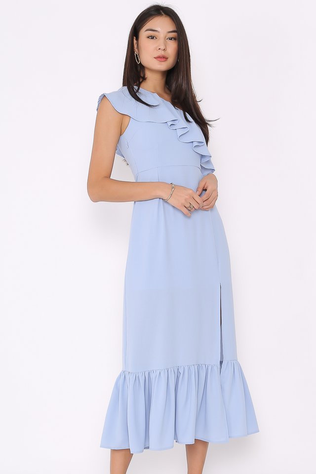 TABITHA TOGA MAXI DRESS (BABY BLUE)