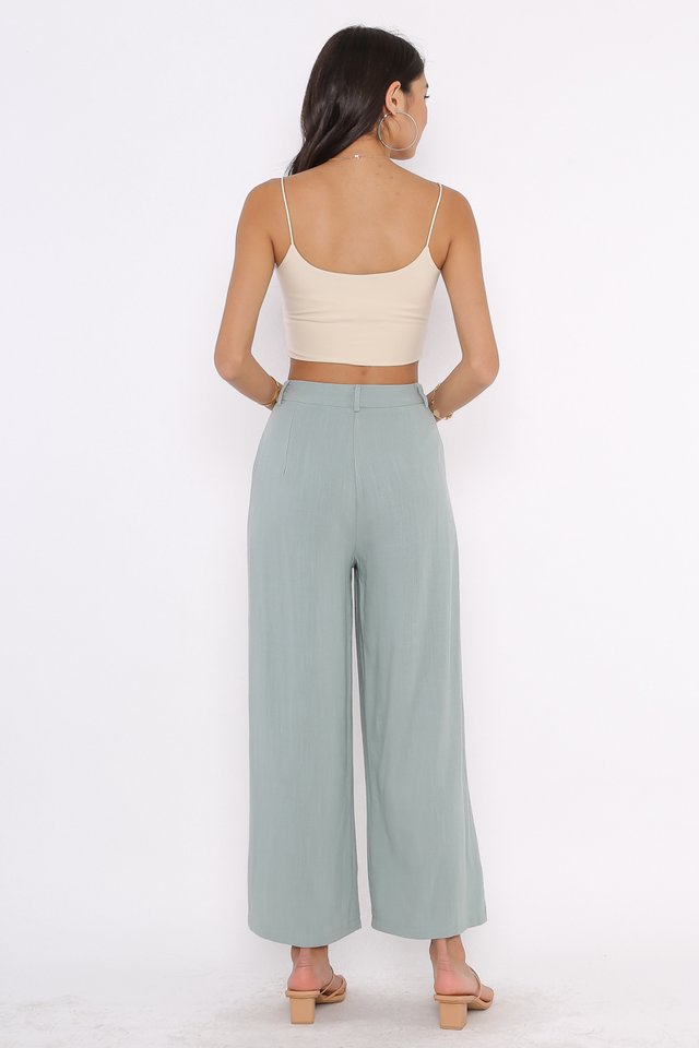 *BACKORDER* WINNIE WIDE U-NECK TOP (MILK TEA)