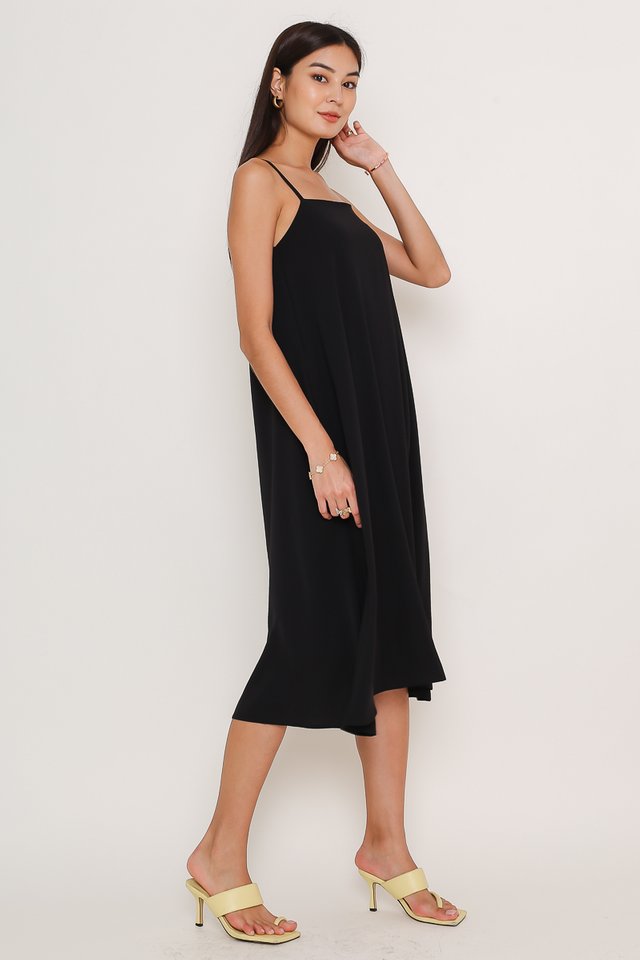 TALLULA TENT DRESS (BLACK)