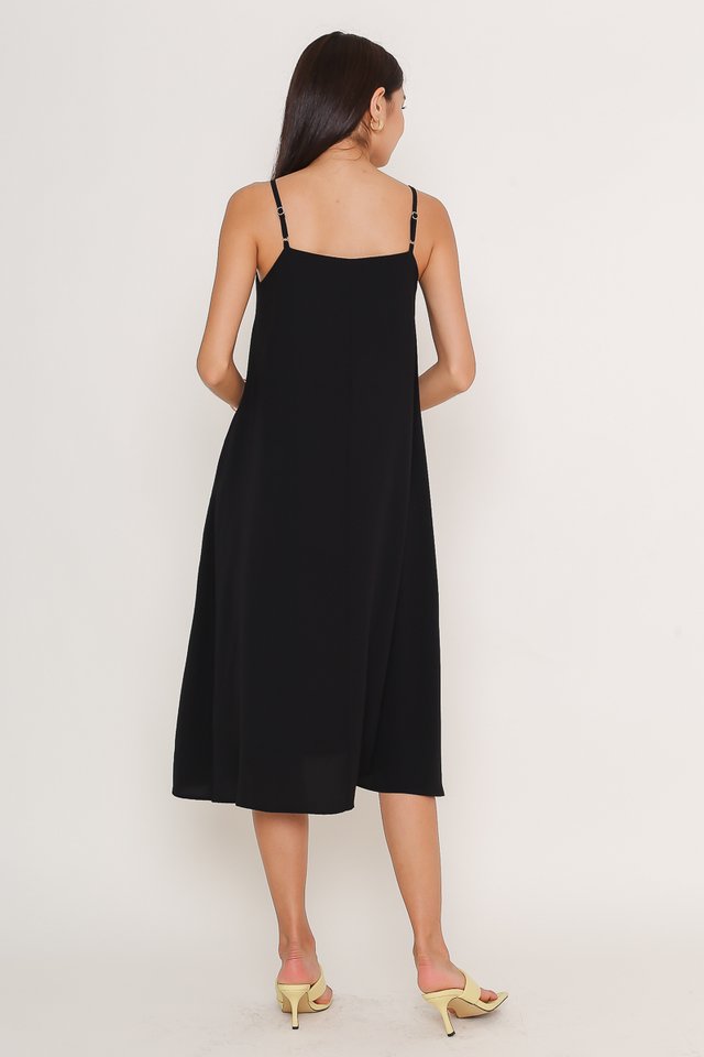 TALLULA TENT DRESS (BLACK)