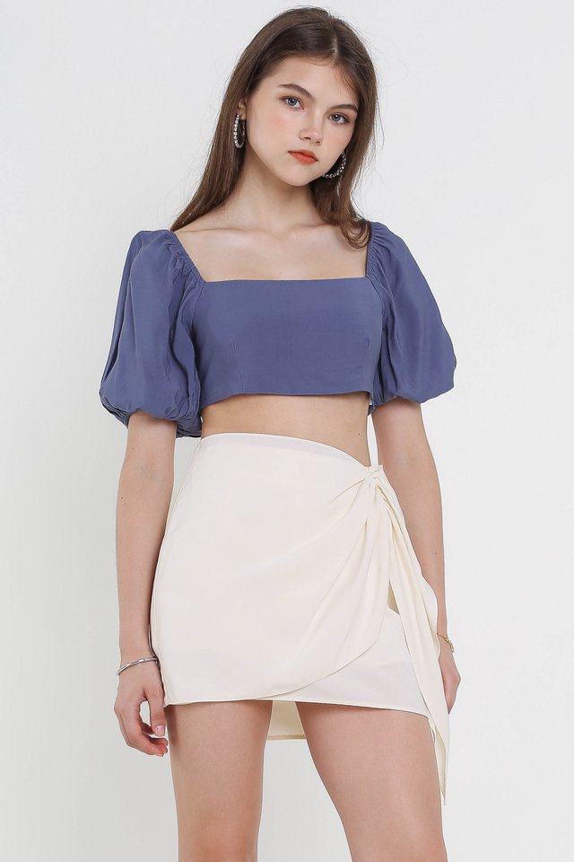 CARLY CROP TOP (SYMPHONY BLUE)