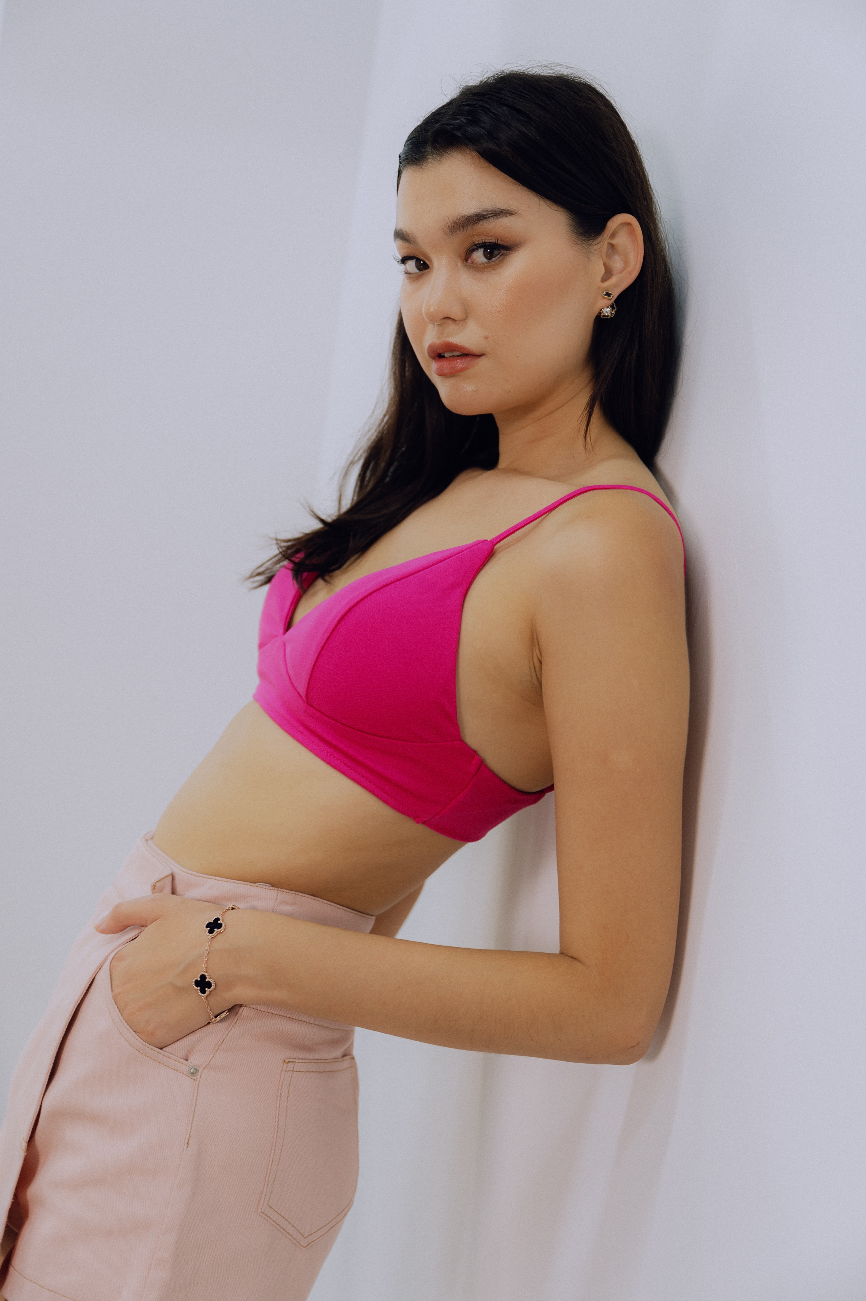 PUSHY BRALET (HOT PINK)