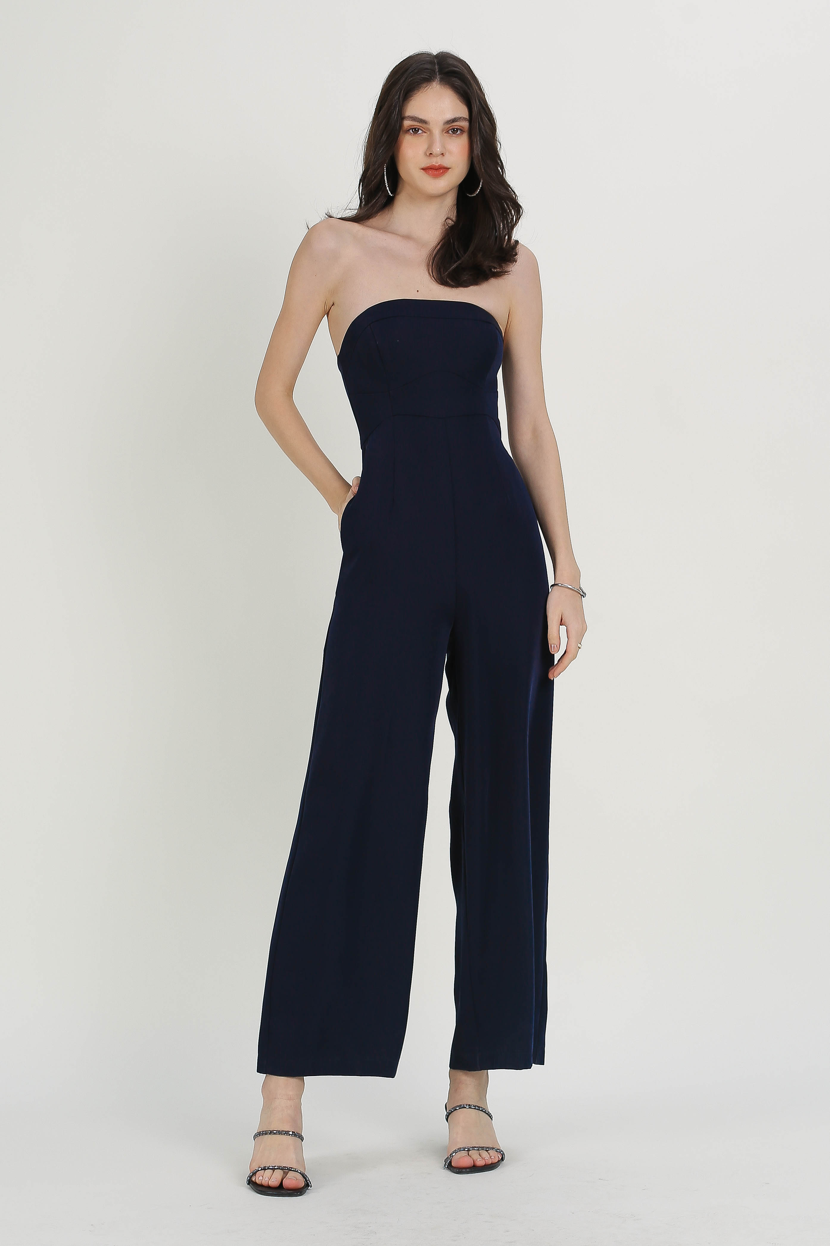 TULA TUBE JUMPSUIT (DARK MIDNIGHT BLUE)