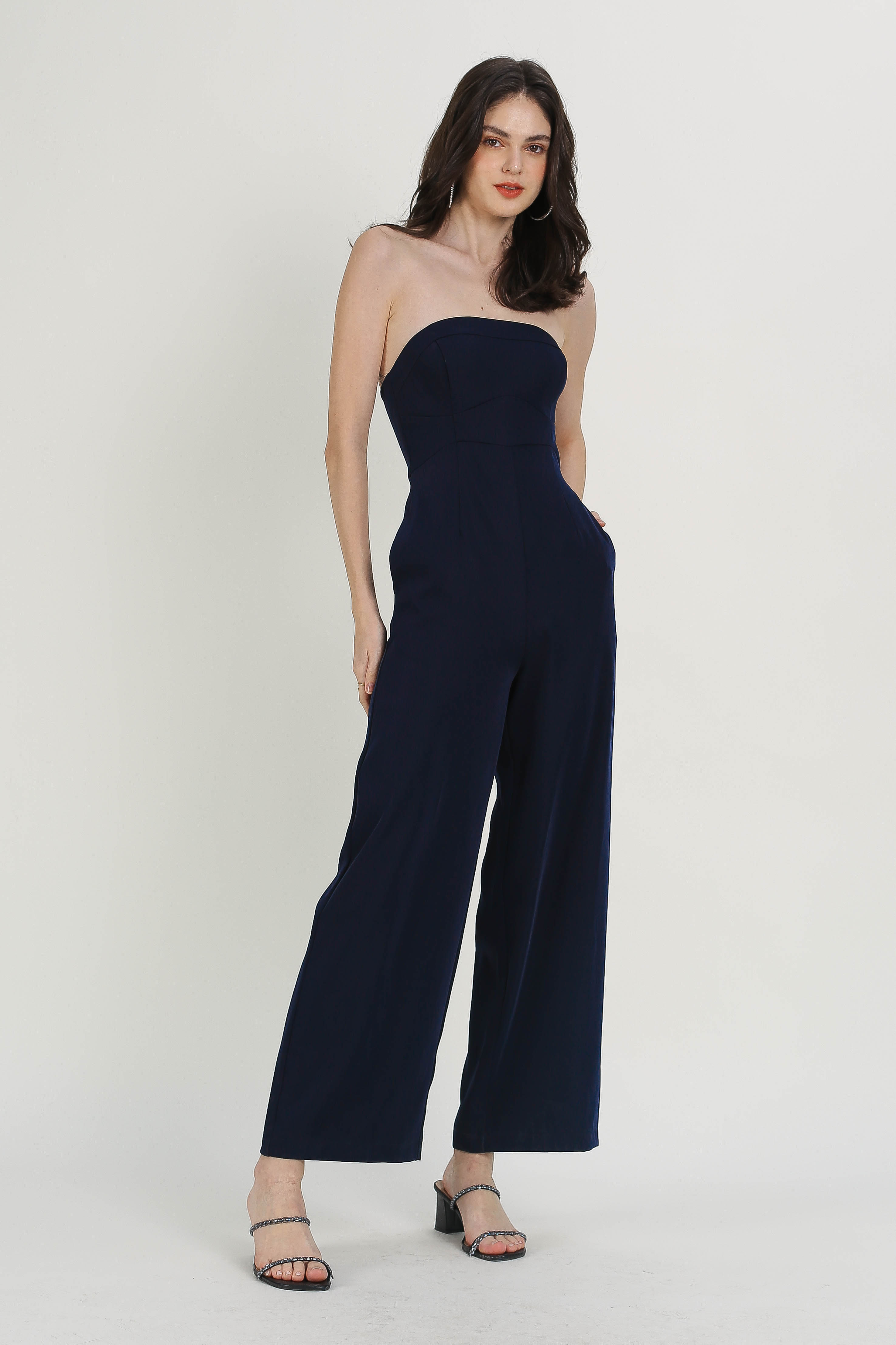 TULA TUBE JUMPSUIT (DARK MIDNIGHT BLUE)